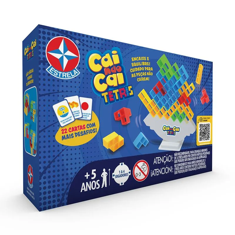 Jogo de Ação - Cai Não Cai - Tetris