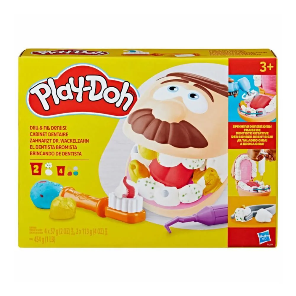 Massinha Play-Doh Conjunto Dentista Hasbro